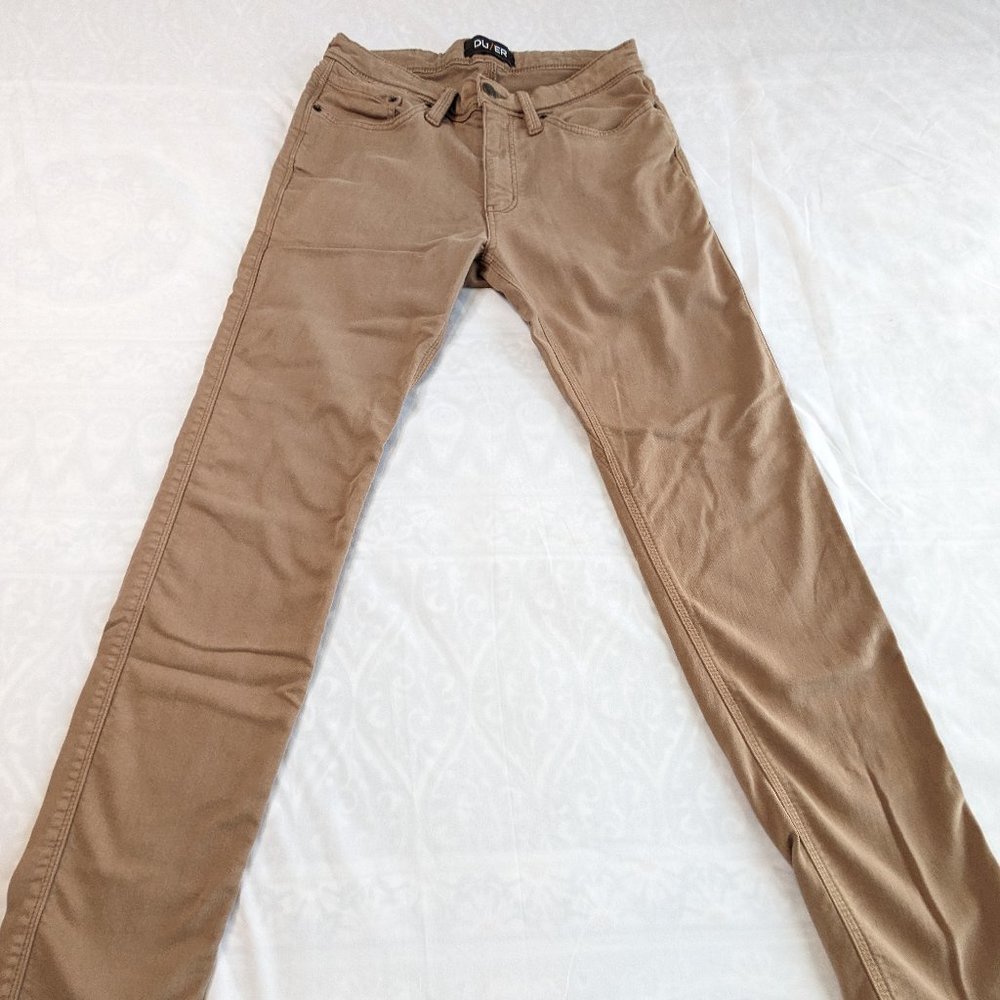 Duer No Sweat Slim Fit Dress Sweatpant - Desert Khaki - 31